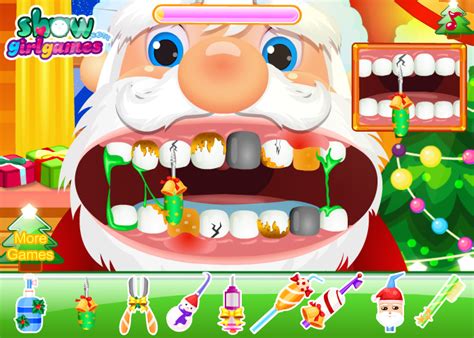 Care Santa Claus Tooth - Play Online on Flash Museum 🕹️