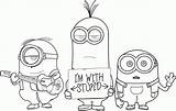 The Minions Coloring Pages sketch template