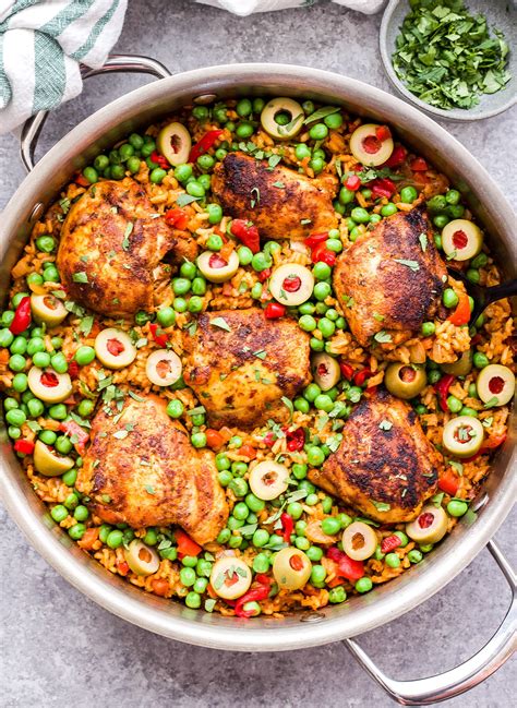 Skillet Arroz con Pollo - Recipe Runner