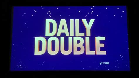 Double Jeopardy, Greatest of All Time Day 4, Game 1 - 2nd Daily Double ...