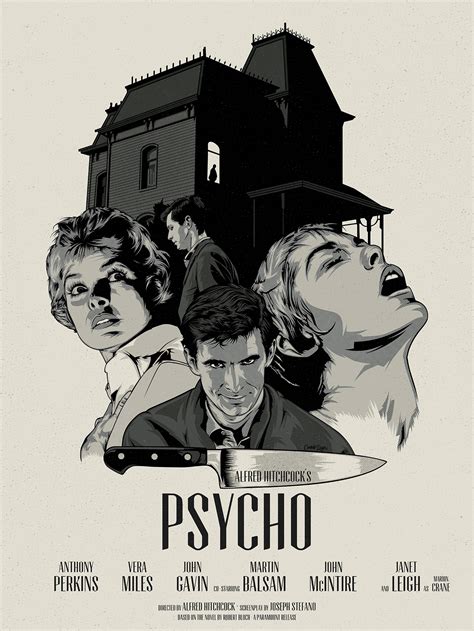 Psycho (1960) [1400 x 1866] : MoviePosterPorn