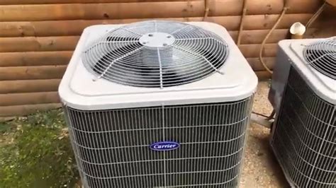 2018 3.5 ton Carrier comfort air conditioner starting up - YouTube