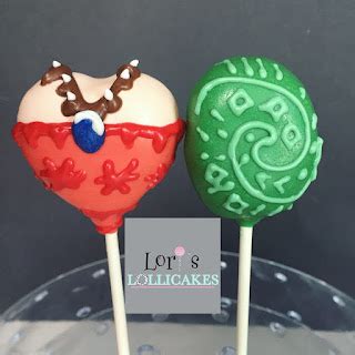 Lori's Lollicakes : Moana cake pops