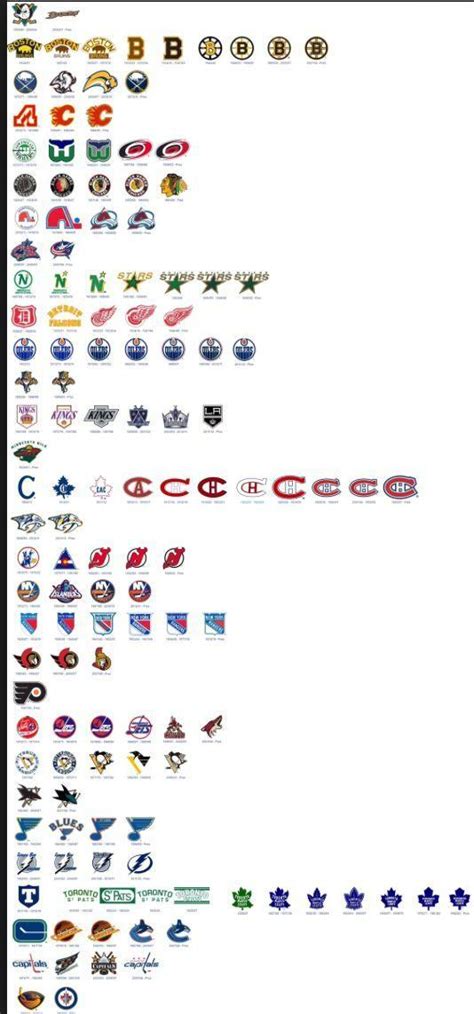 All NHL Teams Old Logo - LogoDix