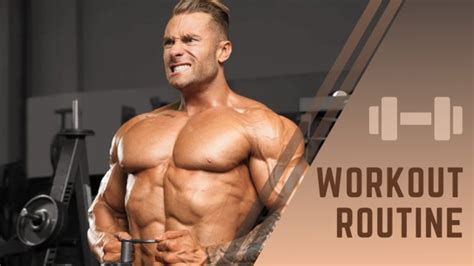 Chris Bumstead Workout Routine & Diet - Exercises and Healthy Eating Habits