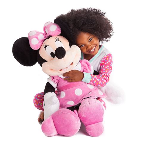 Minnie Mouse Plush - Pink - Large - 27'' | Minnie, Minnie mouse, Disney stuffed animals