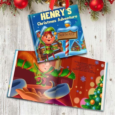 "Christmas Adventure" Personalized Story Book