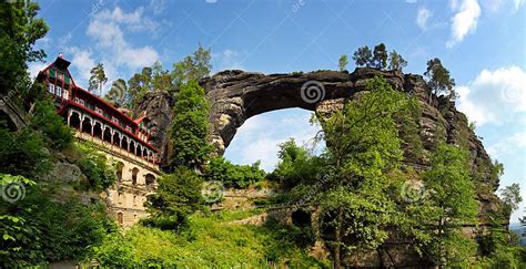 Pravcicka Brana - Czech Republic Stock Image - Image of bridge, park: 15576895