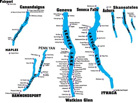 Finger Lake Winery Map - Storm King's Thunder Map