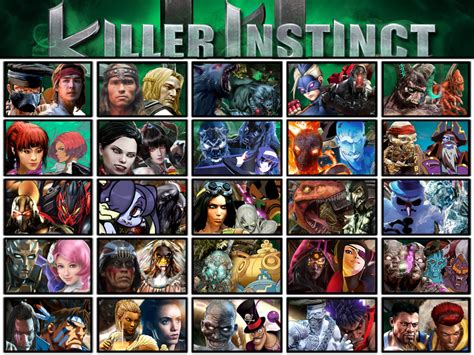 Killer Instinct Matchups (Excluding Guest Characters) : DeathBattleMatchups