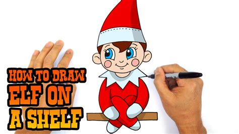 How to Draw Elf on a Shelf | Drawing Lesson - YouTube