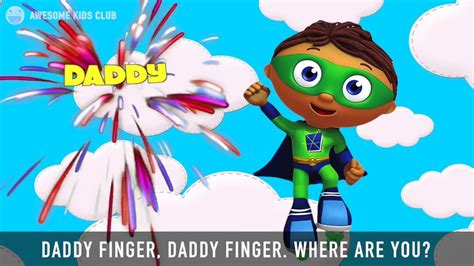 PBS KIDS SUPER WHY FINGER FAMILY SONG! - YouTube