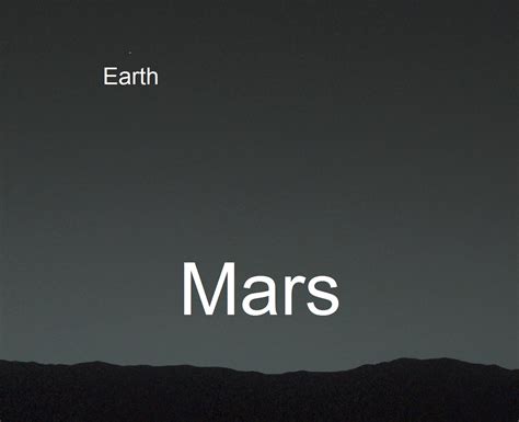 Earth from Mars & Mars from Earth | Earth Blog