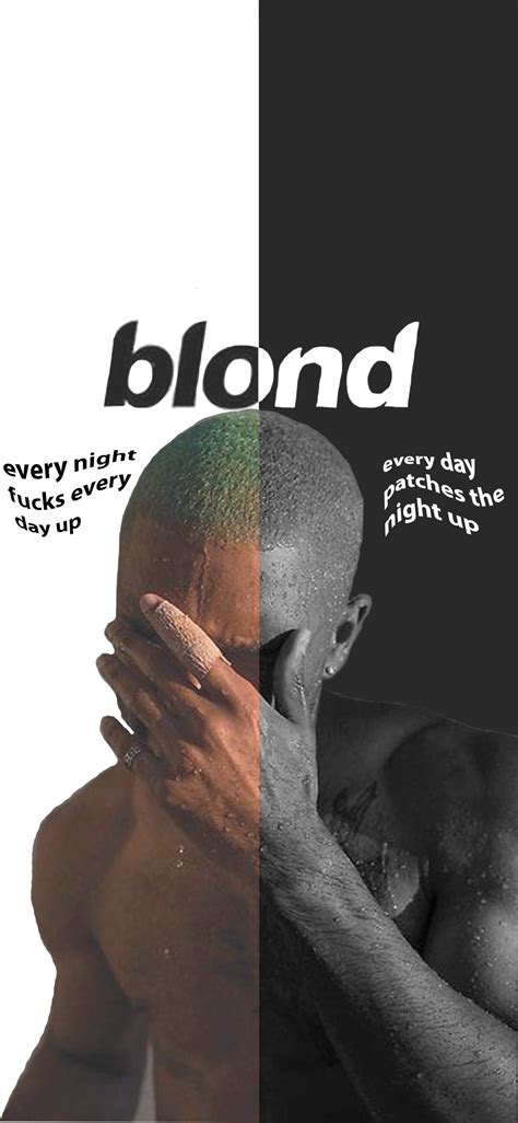 frank ocean blonde nights lyrics iphone wallpaper | Frank ocean wallpaper, Frank ocean poster ...