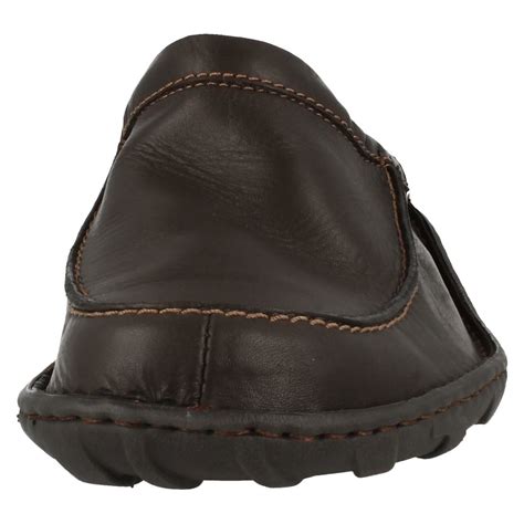 Mens Clarks Kite Vasa Leather Mule Slippers | eBay