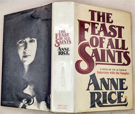 The Feast of All Saints – Anne Rice 1979 | 1st Edition – Golden Age ...