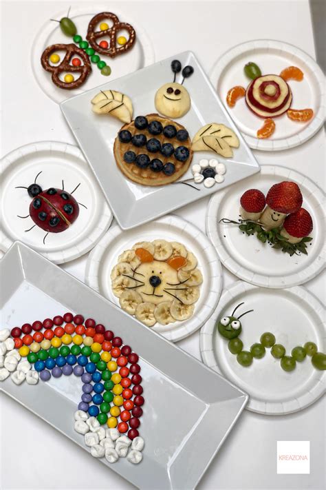 FUN EDIBLE FOOD CRAFTS FOR KIDS | Edible food, Food crafts, Food