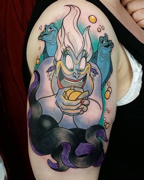 #disney, #disneytattoo | Ursula tattoo, Disney tattoos, Tattoos