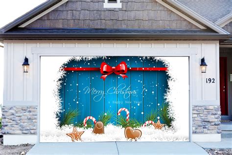 39 Creative Merry christmas garage door decals for Home Decor | Best Garage Design Ideas