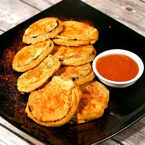 Crispy Eggplant Fritters | So Delicious