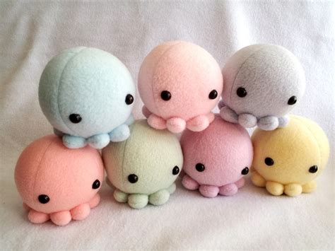 23 Cute Items For The Octopus Enthusiast In Your Life | Kawaii plushies, Handmade plush, Cute crafts