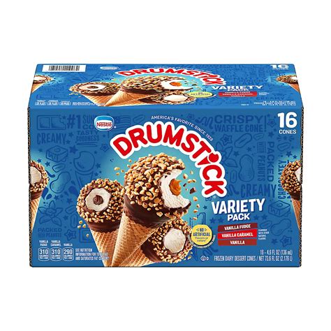 Nestle Sundae Cone Drumstick Variety Pack, 16 ct. | BJ's Wholesale Club