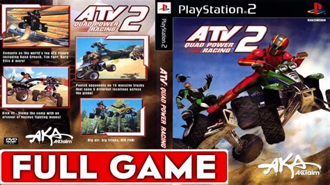 ATV Quad Power Racing 2 PS2 Full Game Walkthrough Longplay - YouTube