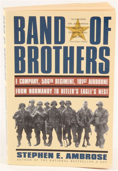 Richard Winters Signed "Band of Brothers" Softcover Book Inscribed ...