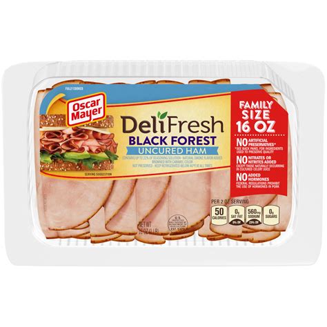 Oscar Mayer Deli Fresh Meats; Sandwiches or Hors D'oeuvres ? Both!