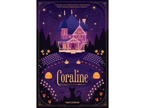 Coraline Book Cover by Alexandre Roux on Dribbble