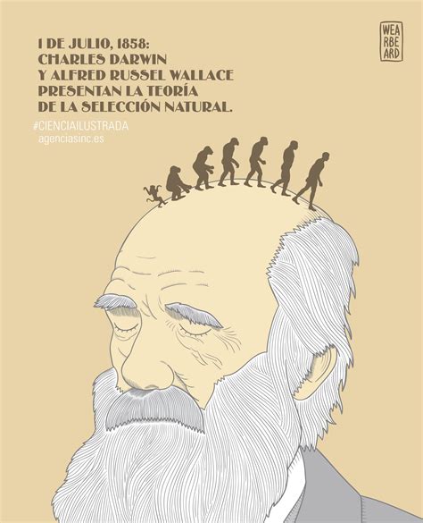 Darwin y Wallace presentan los principios de la teoría de la evolución ...