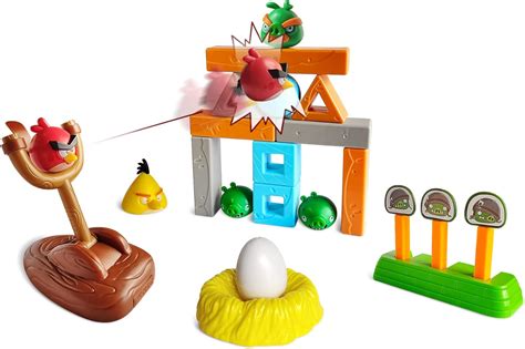 Newly Licensed Angry Birds Toys Playsets Build N’ Launch Construction ...