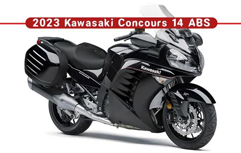 2023 Kawasaki Concours 14 ABS Specs, Price & Color Rumors - Motorcycle Overview