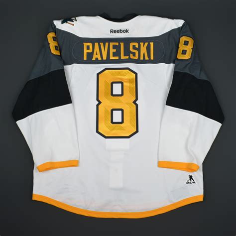 Joe Pavelski - 2016 NHL All-Star Game - Pacific Division All-Stars - Game-Worn Jersey -Worn in ...