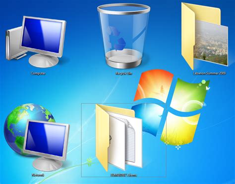 16 Download Windows 7 Desktop Icons Images - Free Windows 7 Icons, Windows 7 Desktop Icons and ...