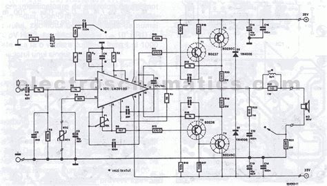 LM391 Guitar Amplifier Circuit - ElectroSchematics.com