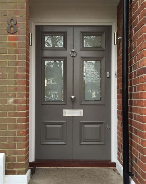 Victorian Double Front Door - London Door Company