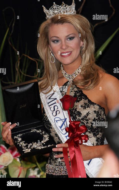 Miss Oklahoma, Lauren Nelson (Crowned Miss America) Miss America 2007, held at the Aladdin ...