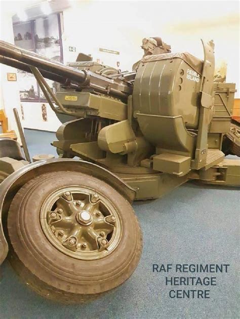 OERLIKON 35MM ANTI-AIRCRAFT GUN - RAF Regiment Heritage