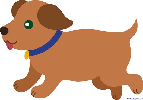 Cute Brown Puppy Clip Art | Dog clip art, Free clip art, Puppy clipart