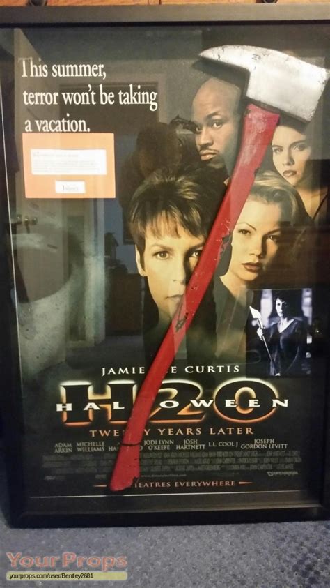 Halloween H20: 20 Years Later H20 Stunt Axe original movie prop