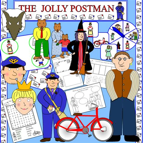 The Jolly Postman story resource pack | Teaching Resources