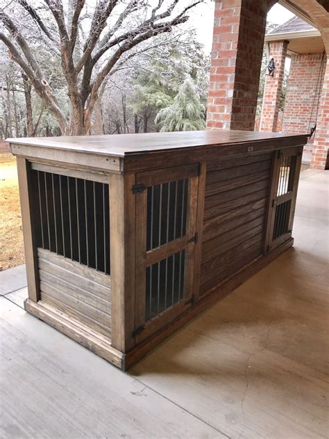 dog crate kitchen island #dogcratekitchenisland | Diy dog crate, Dog crate furniture, Dog kennel ...