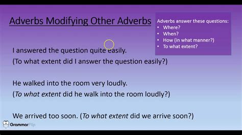 Adverbial Modifier