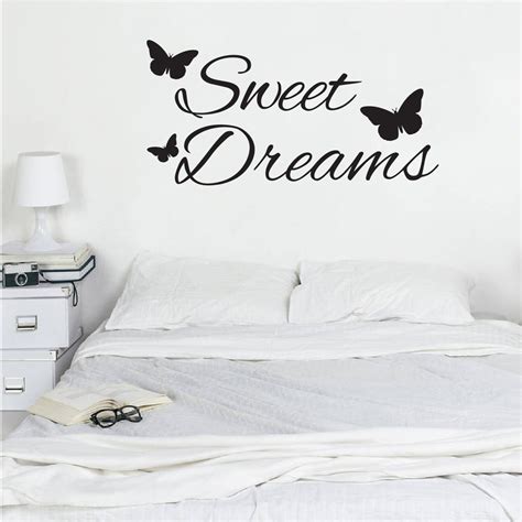 Sweet Dreams wall art Vinyl Decal Sticker Bedroom decor | Etsy