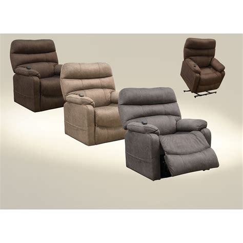 Catnapper 4864 Buckley 4864-2792-29 Power Lift Recliner with USB ...