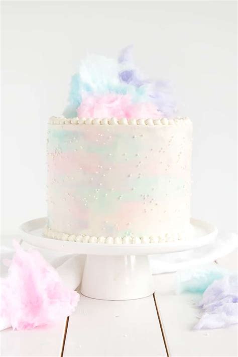 Cotton Candy Cake - Liv for Cake