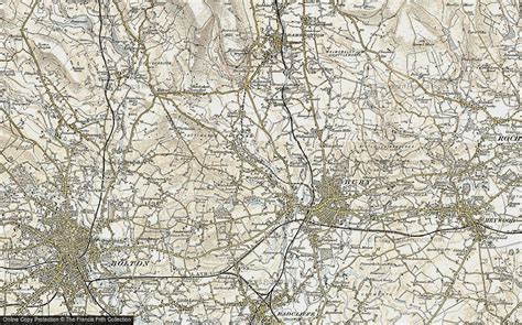 Old Maps of Kirklees, Greater Manchester - Francis Frith