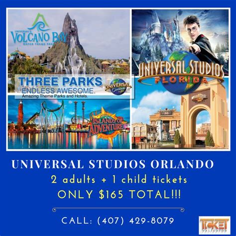 Save with Universal Orlando promo codes and discounts for December 2018. Get 2 adults + 1 chi ...