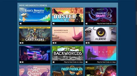 Steam is letting you download and play demo games it was going to ...